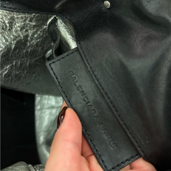 Balenciaga Authentic Charcoal Le City Tote Bag - Picture 4 of 16